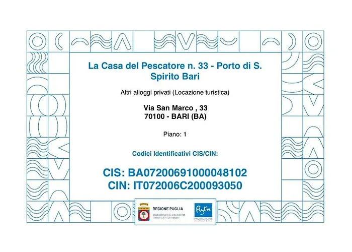 La Casa Del Pescatore N 33 - Porto Di St Spirito *